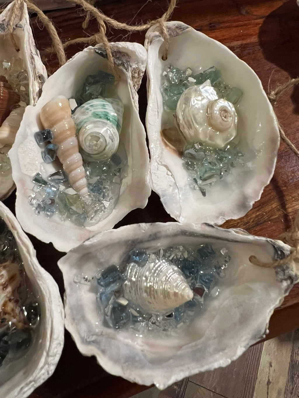 Fancy Oyster Ornaments