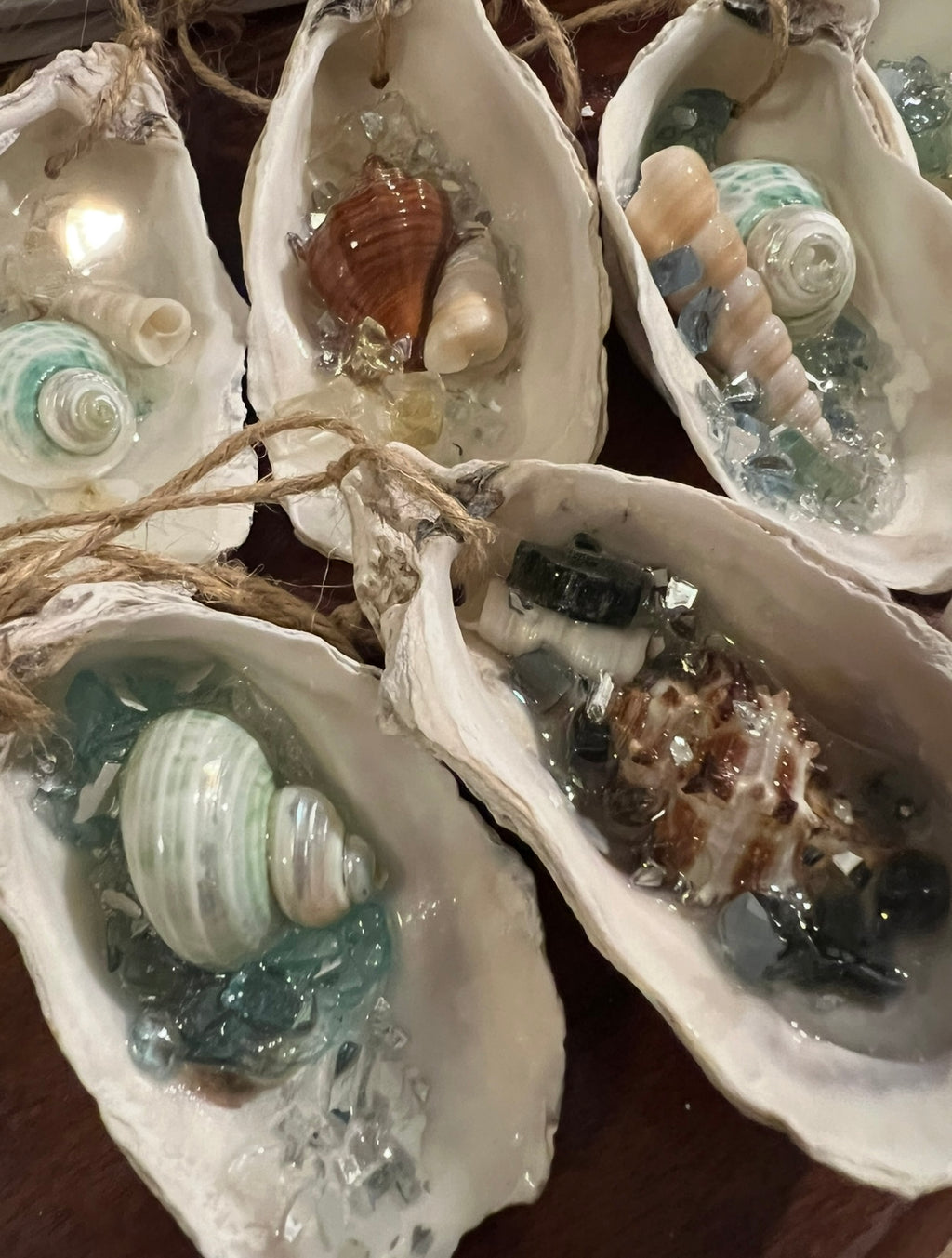 Fancy Oyster Ornaments