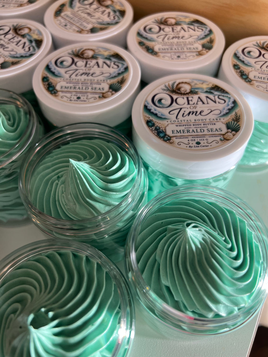 Emerald Seas Whipped Body butter 4oz