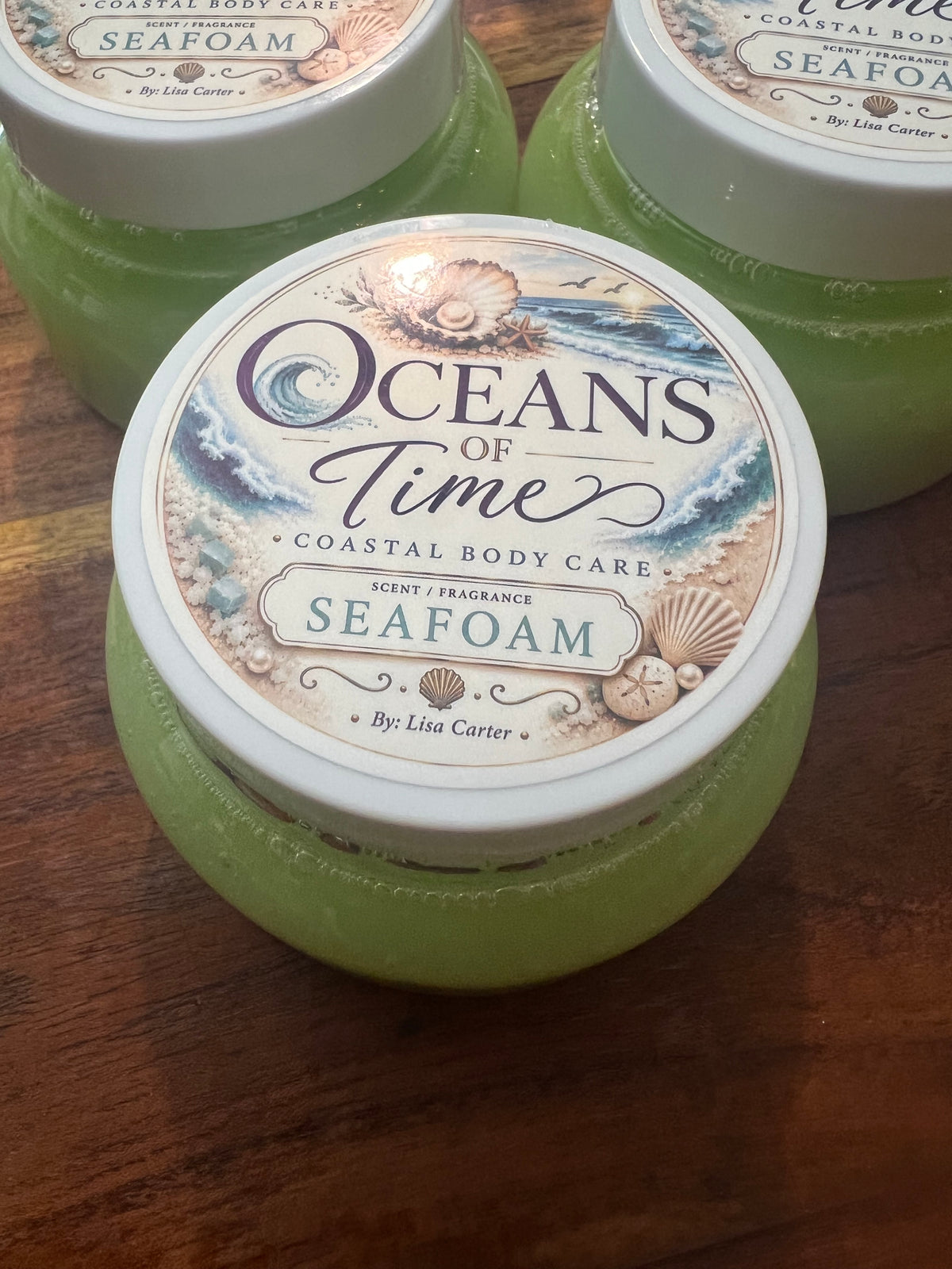 Sea Foam Sea Salt Scrub – 8 oz