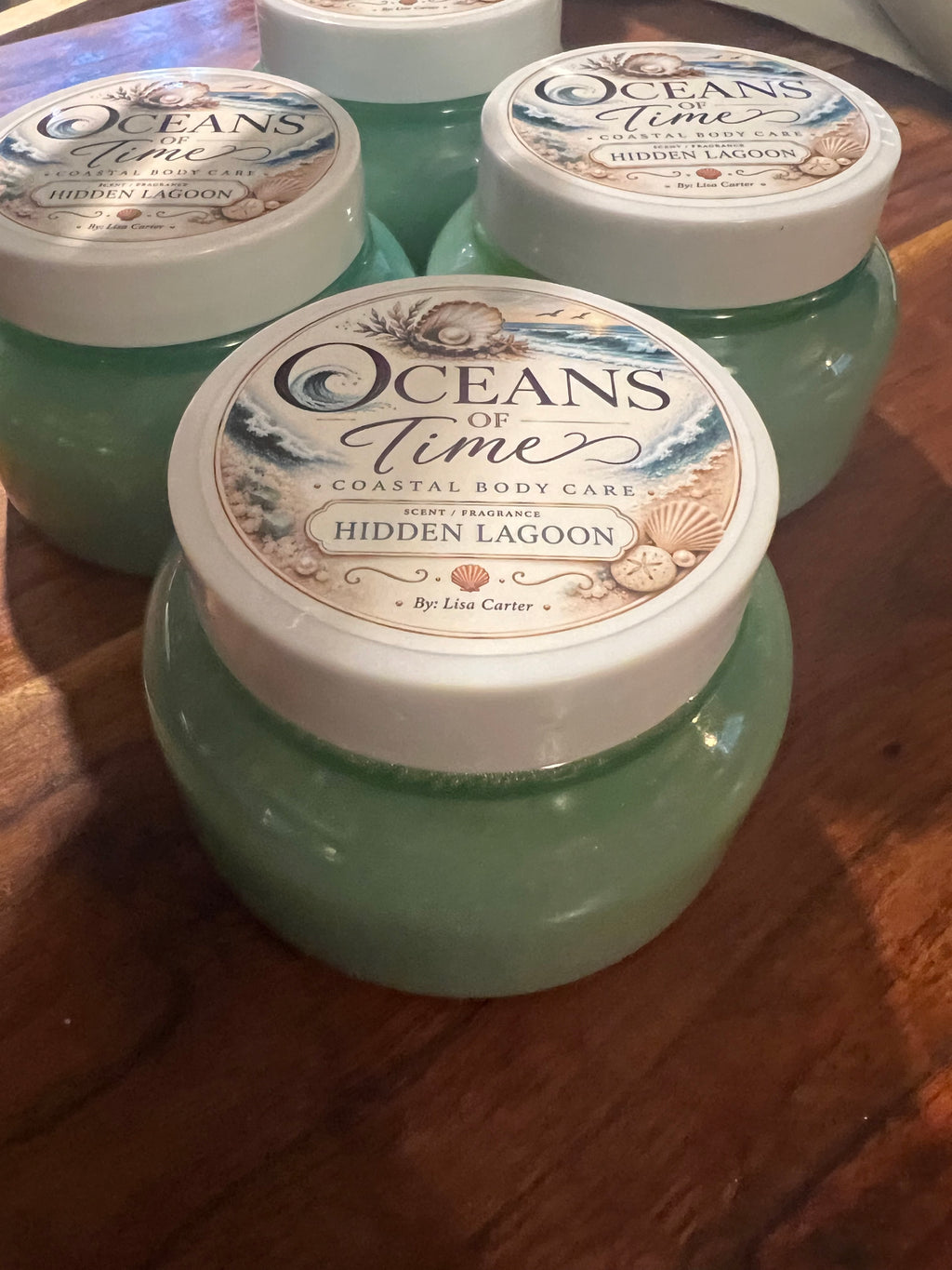 Hidden Lagoon Sea Salt Scrub – 8 oz