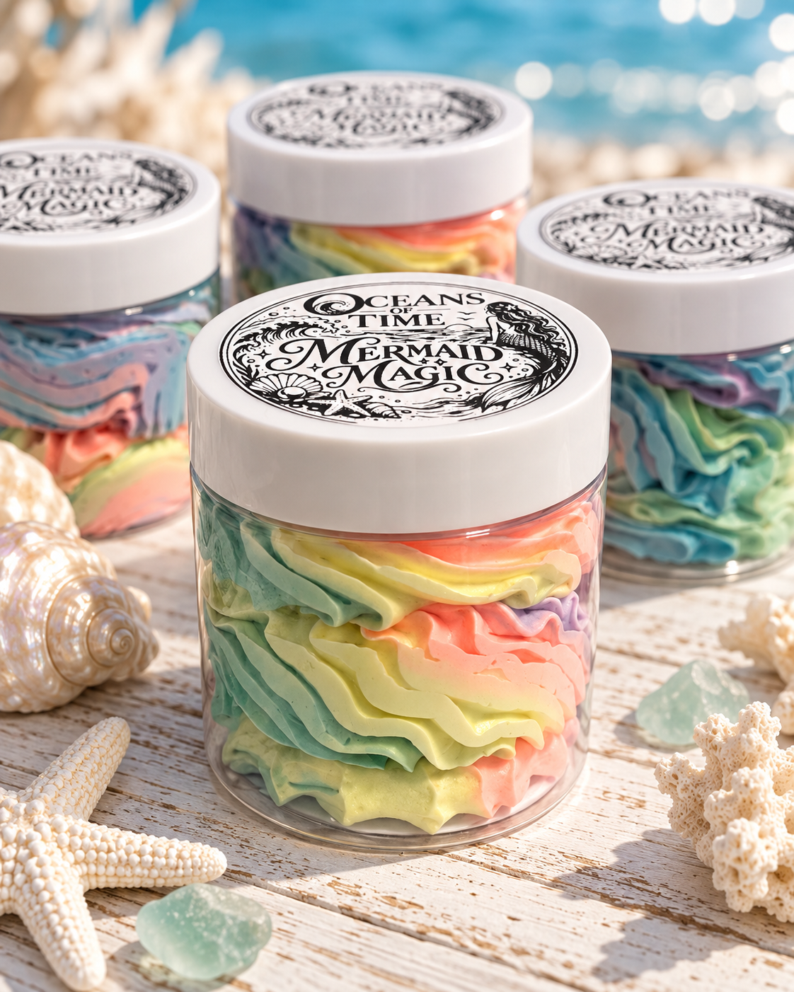 Mermaid Magic whipped body butter 4oz