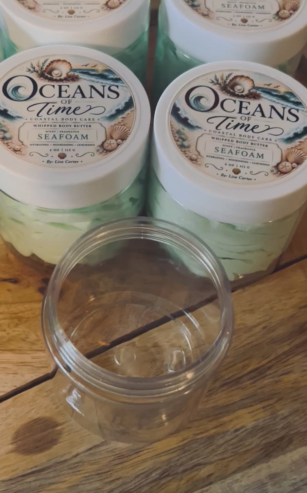 Sea Foam Whipped Body Butter – 4 oz.
